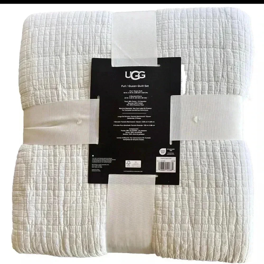 Ugg Campo Full / Queen Quilt Set